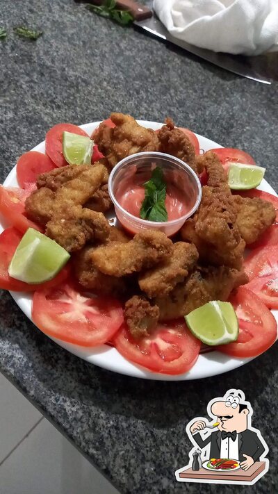 Comida em Caipira's Bar