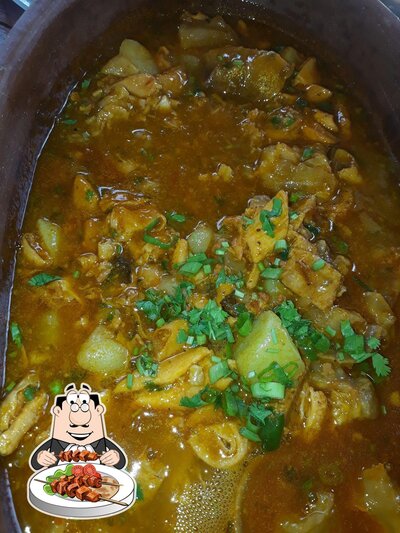 Comida em Savanas Bar