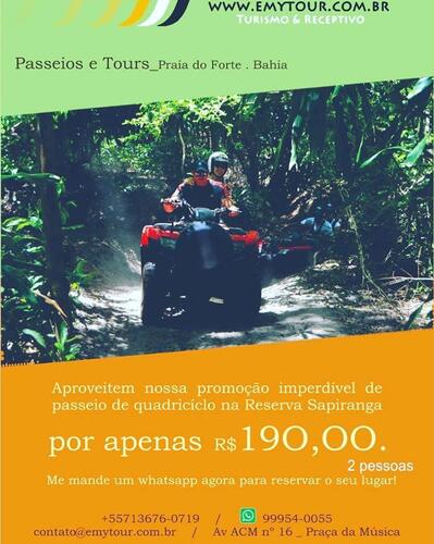 A publicidade mostra informações sobre o Xicabacana Restaurante