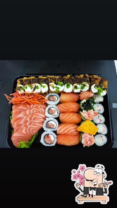 Presenteie-se com sushi no SushiShow