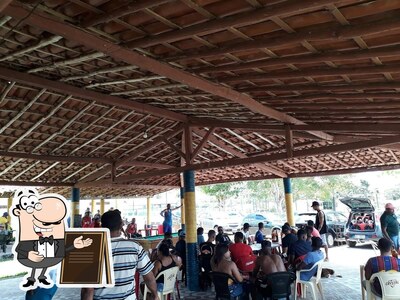 Desfrute da vista do exterior Bar do Dica
