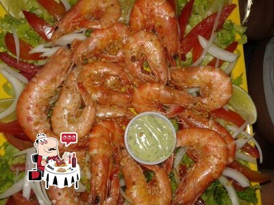 Consiga frutos do mar no Peixe vivo do Riba