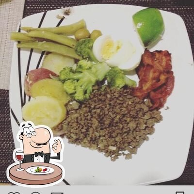 Platos en A Casa Do Açaí