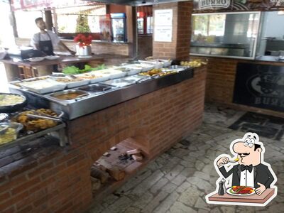 Comida em Churrasco do Burro