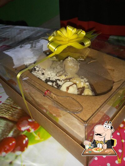 Comida em Flor do sol