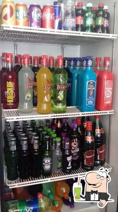 Você pode pedir uma bebida do menu
