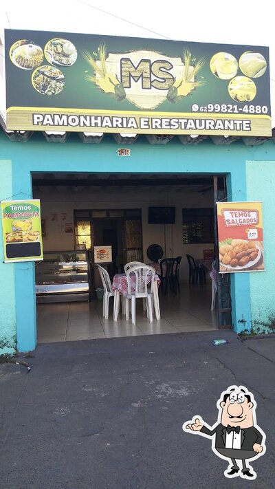 Veja imagens do interior do Ms Pamonharia e restaurante