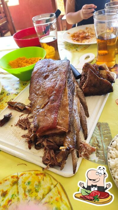Dê uma olhada na escolha de pratos de carne