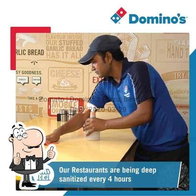 Here’s the advertisement of Dominos Pizza
