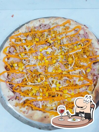 Comida em JM Pizzaria