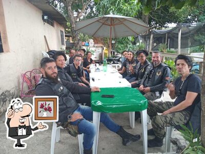 O interior do Bar, Porções, Petisco de Peixe e Aluguel de Barcos em Santa Maria, Sp