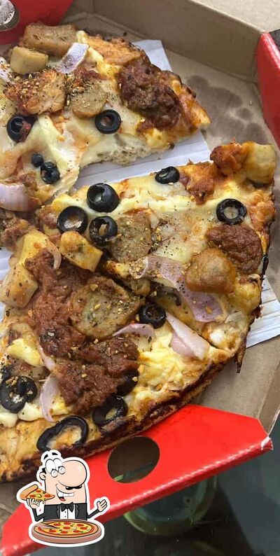 At Firangi Bake, you can enjoy pizza