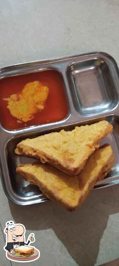 Order a sandwich at JAY MAHAKALI SAMOSA CENTER