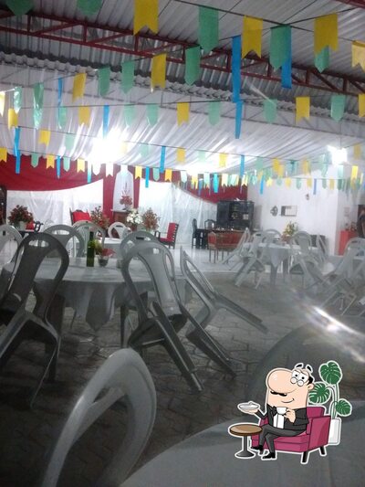 O interior do Pizzaria e Espaço de Eventos Sabor do Chefe