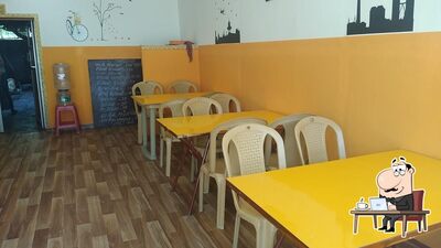 The interior of Halal Biriyani