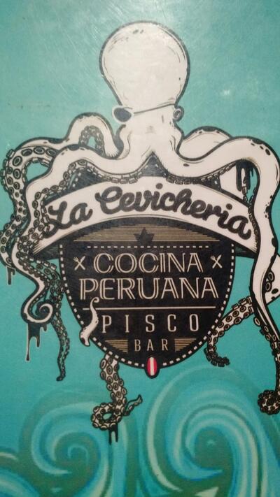 A representação visual da marca do La Cevicheria