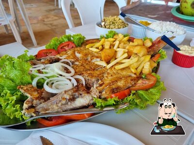 Comida em Barraca Mestre Pedro Praia das Fontes Beberibe Ce