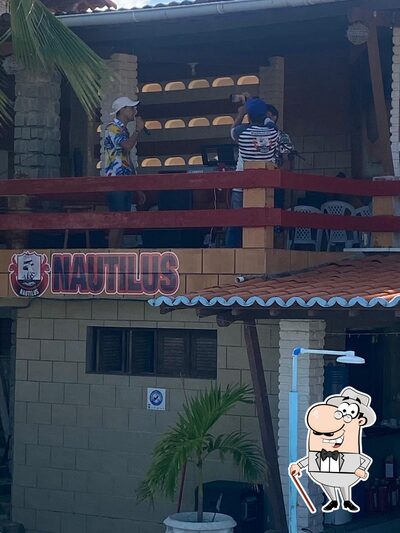 Desfrute da vista do exterior Nautilus Restaurante, Petiscaria e Acomodações