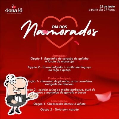 Aqui está a publicidade do Restaurante Dona Ló Caratinga MG
