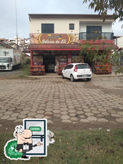 Veja a parte externa do Padaria Delícias da Lili