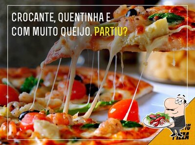 Consiga diferentes refeições de frutos do mar oferecidos no Partiu Pizza