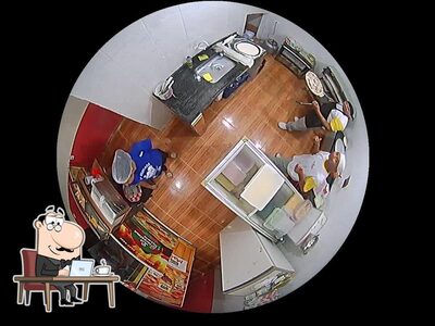 Veja imagens do interior do 10tinos pizzaria