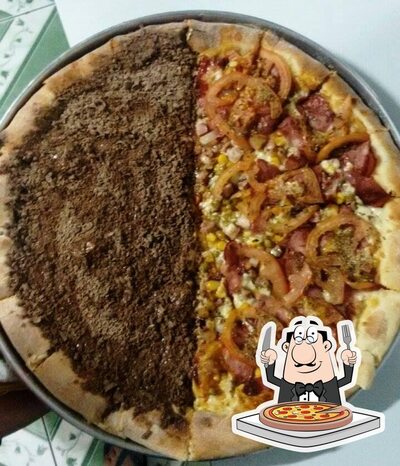 No Simão Restaurante e Pizzaria Ampère PR, você pode provar pizza