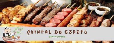 Platos en Quinta do espeto - Peabiru