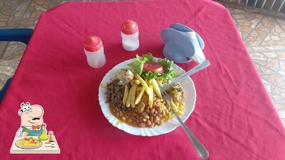Comida em Restaurante Prato do Dia
