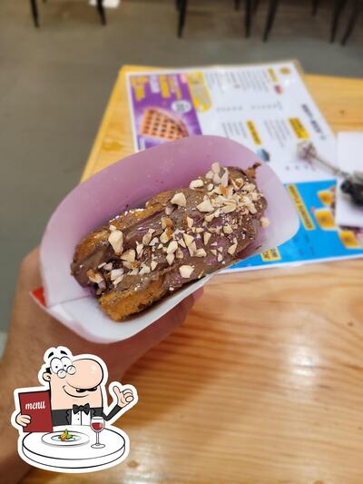 Food at The Belgian Waffle Co