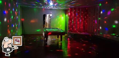 O interior do Bar Talismã