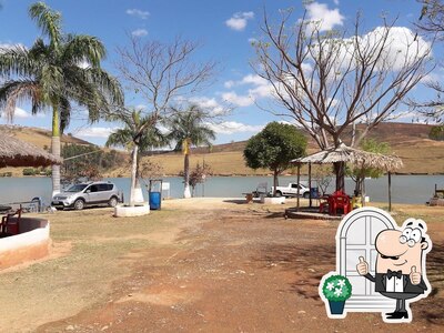 O exterior do Bar da Lagoa