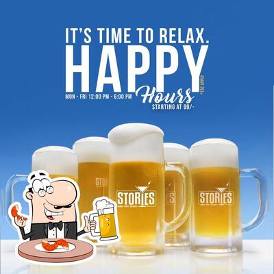 Enjoy the variety of beers