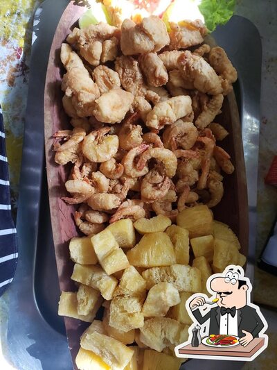 Platos en Cabana_rio_mar