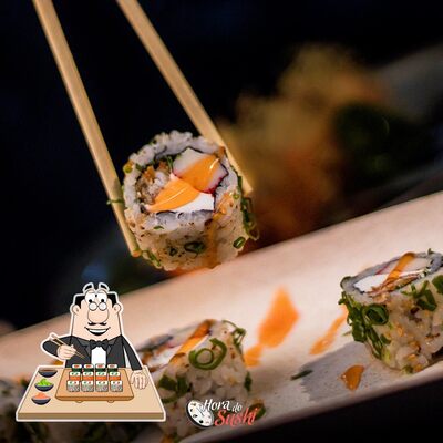 Presenteie-se com sushi no Sushi