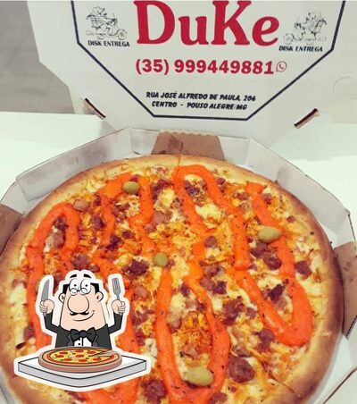 No Disk Pizza Duke, você pode pedir pizza