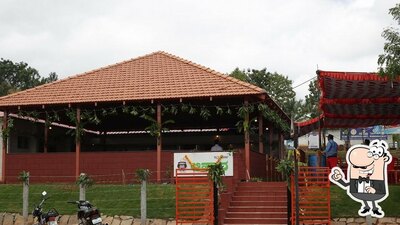 The exterior of Annapoorna Aahar
