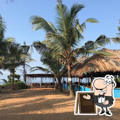 Check out the exterior of S2 Beach Shack, Morjim, Goa GOA
