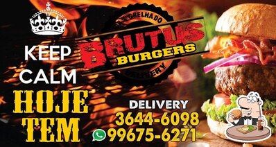 Delicie-se com um hambúrguer no Brutu's