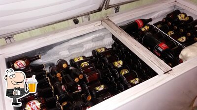Você pode pedir uma bebida do menu