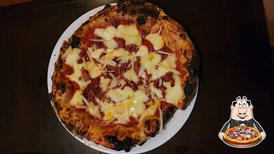 Escolha pizza no Primitivo Pizzaria