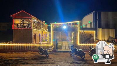 You can get some fresh air at the outside area of HOTEL BAMBOO PALACE- ಹೋಟೆಲ್ ಬ್ಯಾಂಬೂ ಪ್ಯಾಲೇಸ್