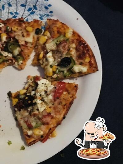 Pick different types of pizza