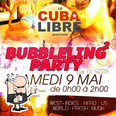 Voici l'annonce publicitaire de Cuba Libre Limoges