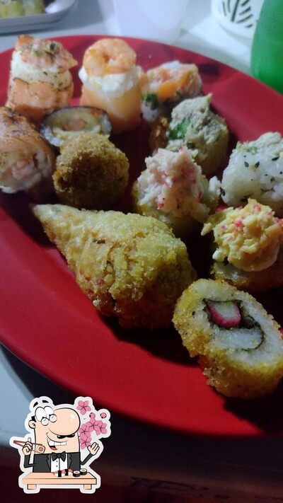 Sushi é um famoso prato originário do Japão