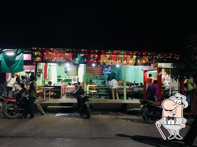 The exterior of मेघराज टी हाउस