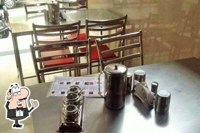 The interior of Amit Restaurant
