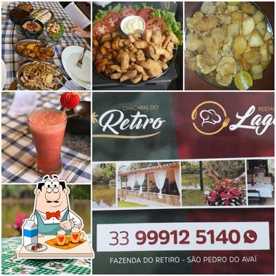 Experimente diferentes drinques disponíveis no Restaurante da Lagoa