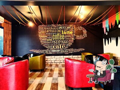 The interior of Cafe Cookies
