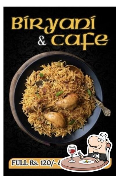 Meals at Biryani & Cafe